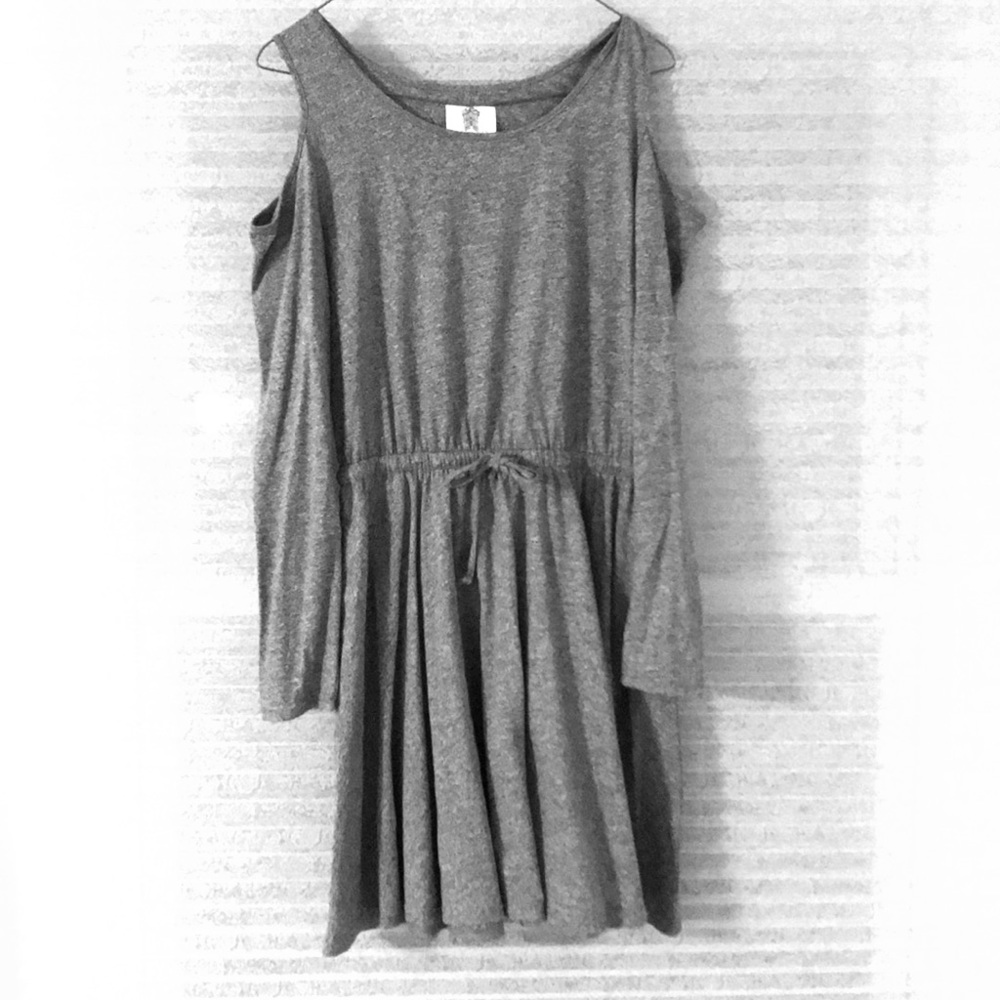 Anthropologie Lili’s closet cold shoulder dress